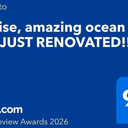 Lejlighed Paradise, Amazing Ocean View, Just Renovated!!!
