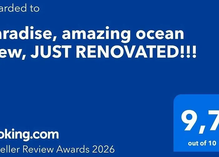 Lejlighed Paradise, Amazing Ocean View, Just Renovated!!!